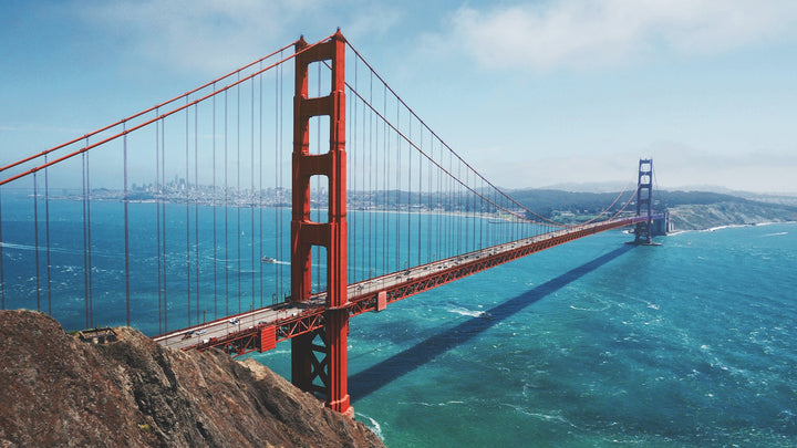 San Francisco bridge and history of cannabis in california